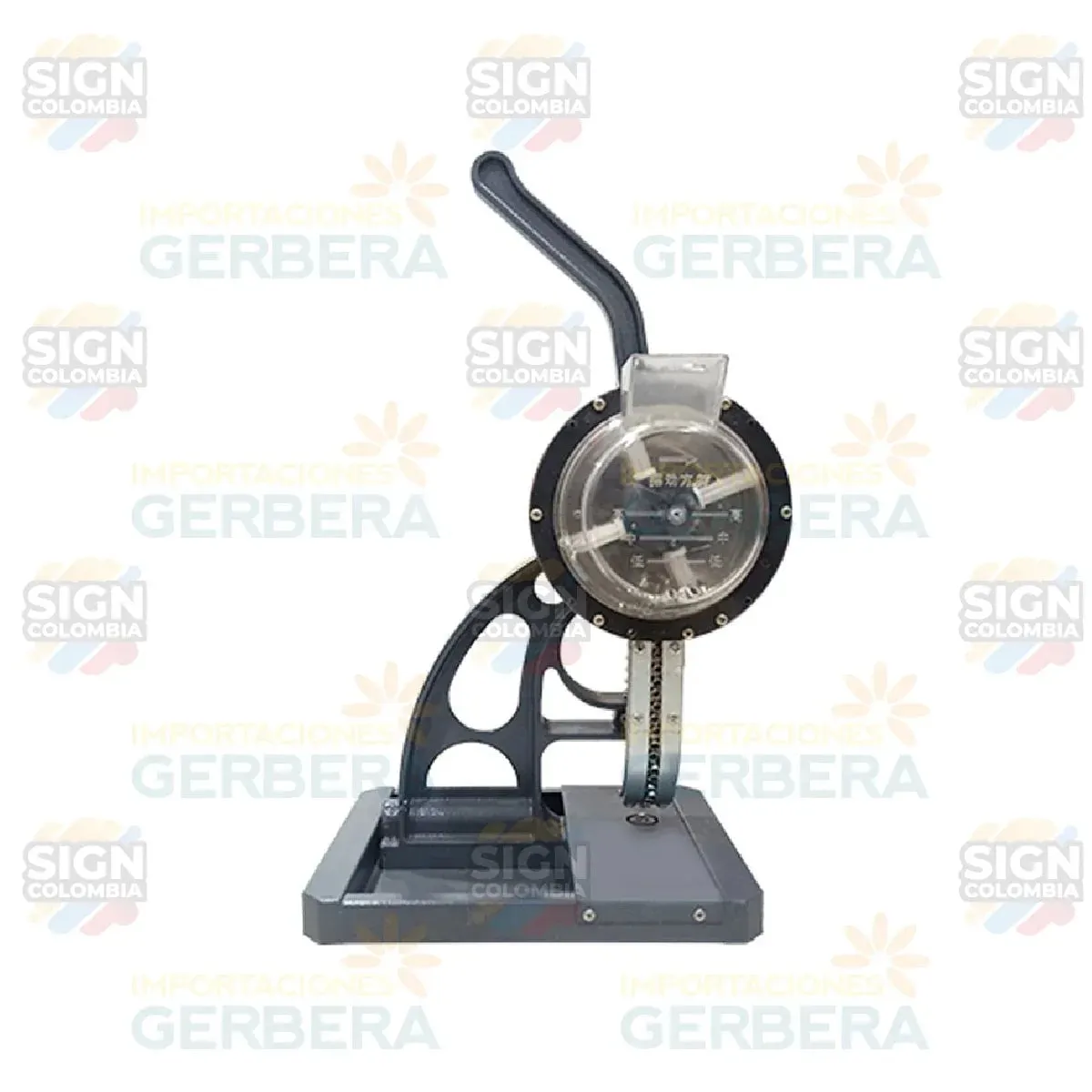 Máquina para prensar ojales semiautomática DK3+ para ojales de 10 mm