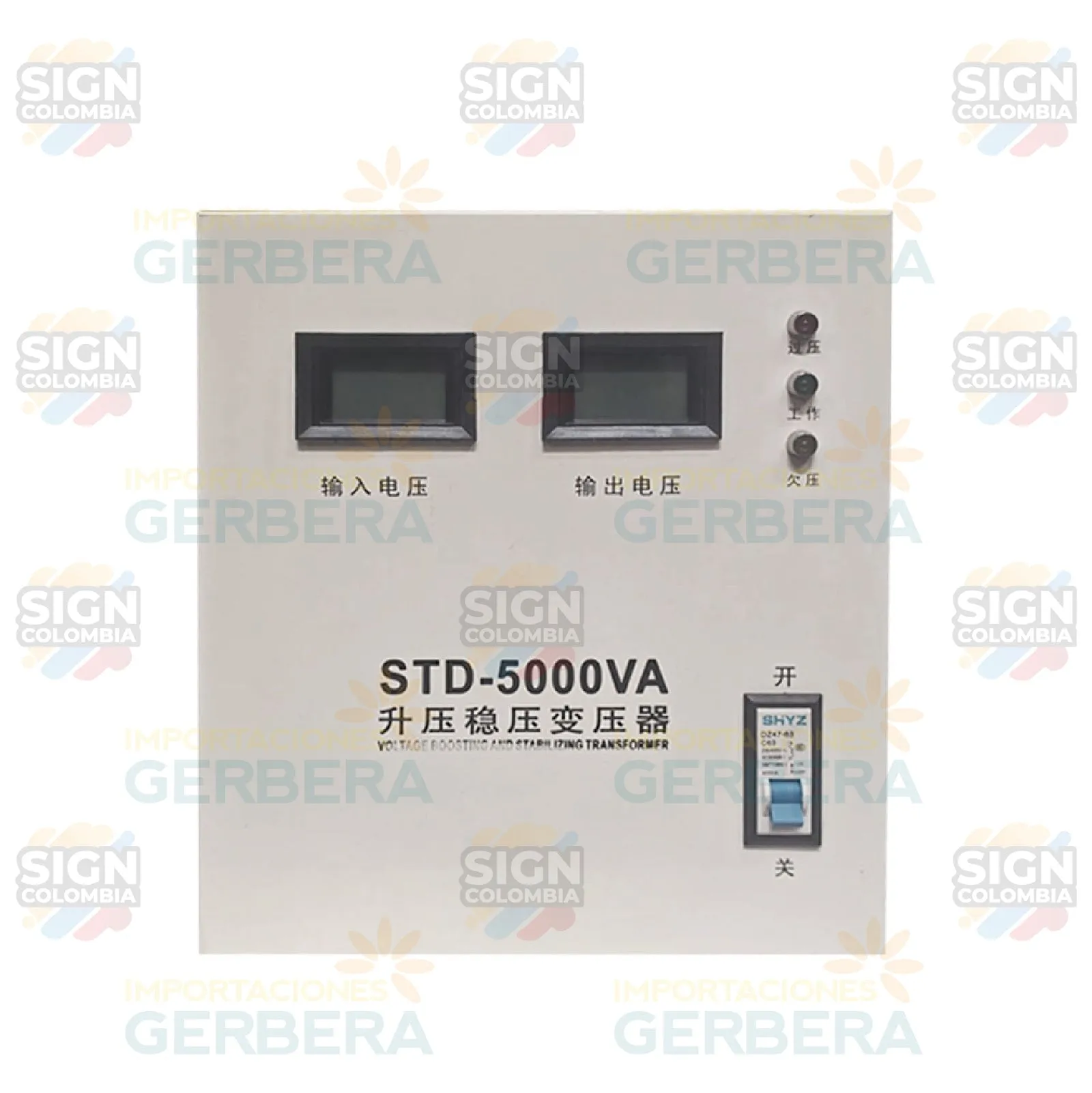 Elevador / Regulador de voltaje automático de 3/5KW