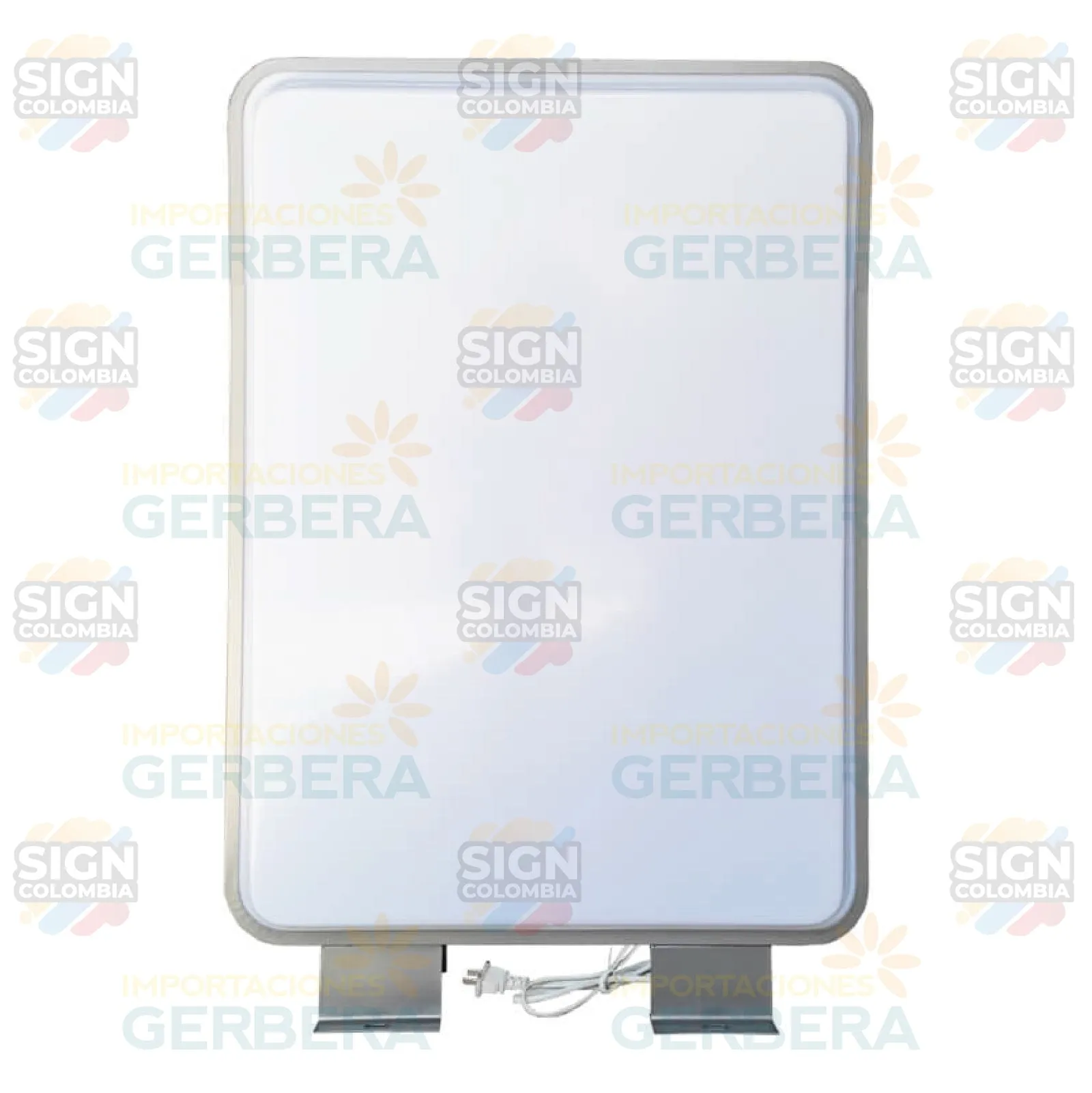 CAJA DE LUZ ACRILICA RECTANGULAR