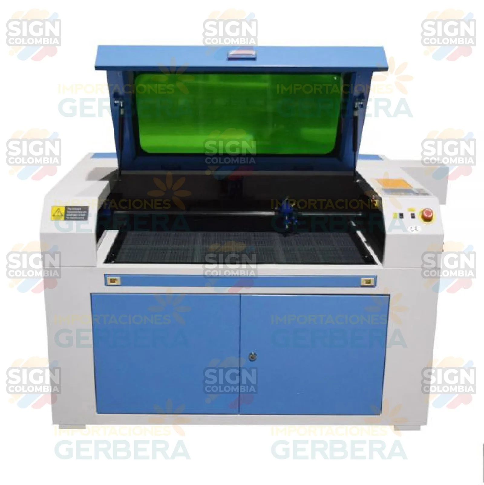 Cortadora y grabadora láser CO2 90x60