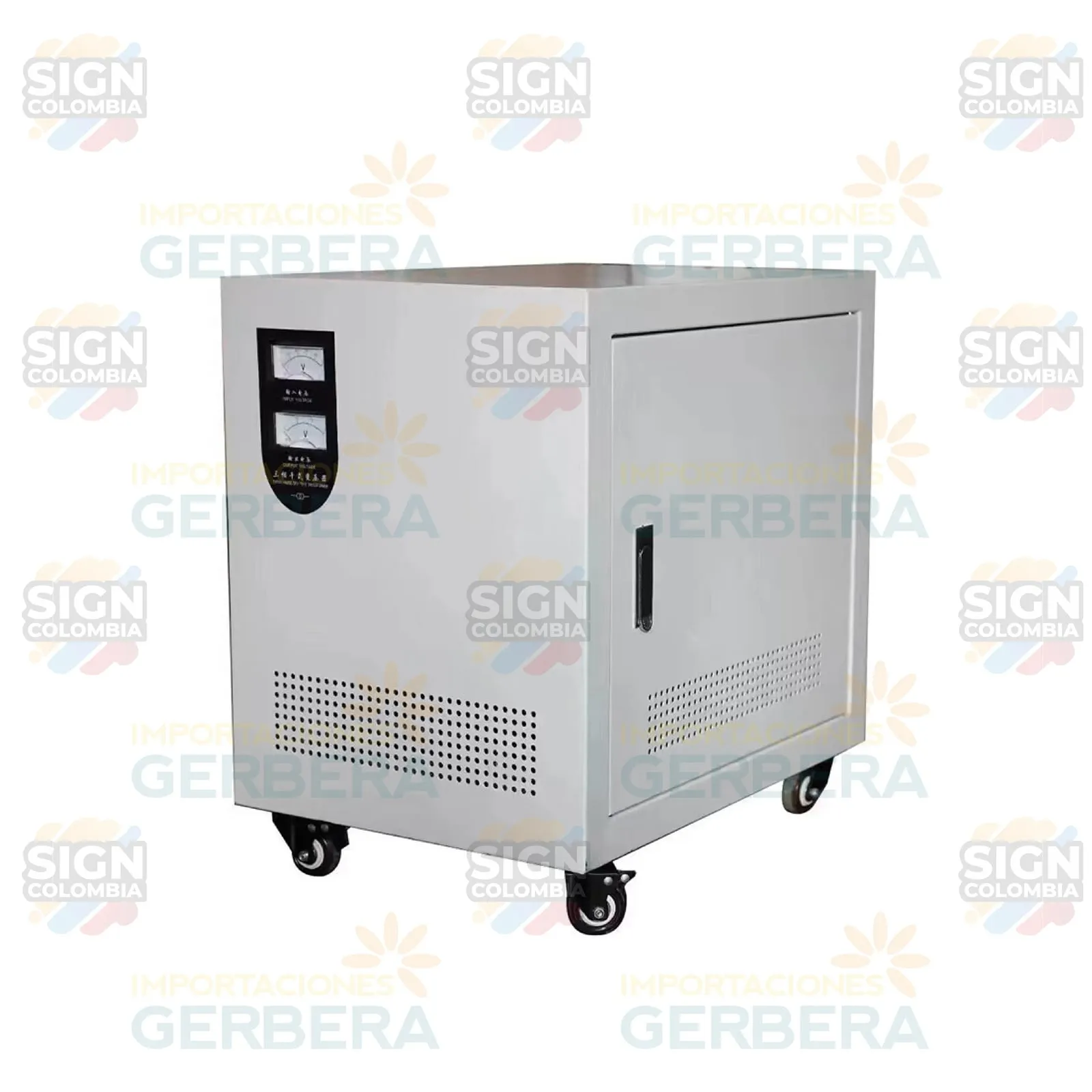 Transformador / Regulador automático de 60/80KW de 220VAC a 380VAC 5G