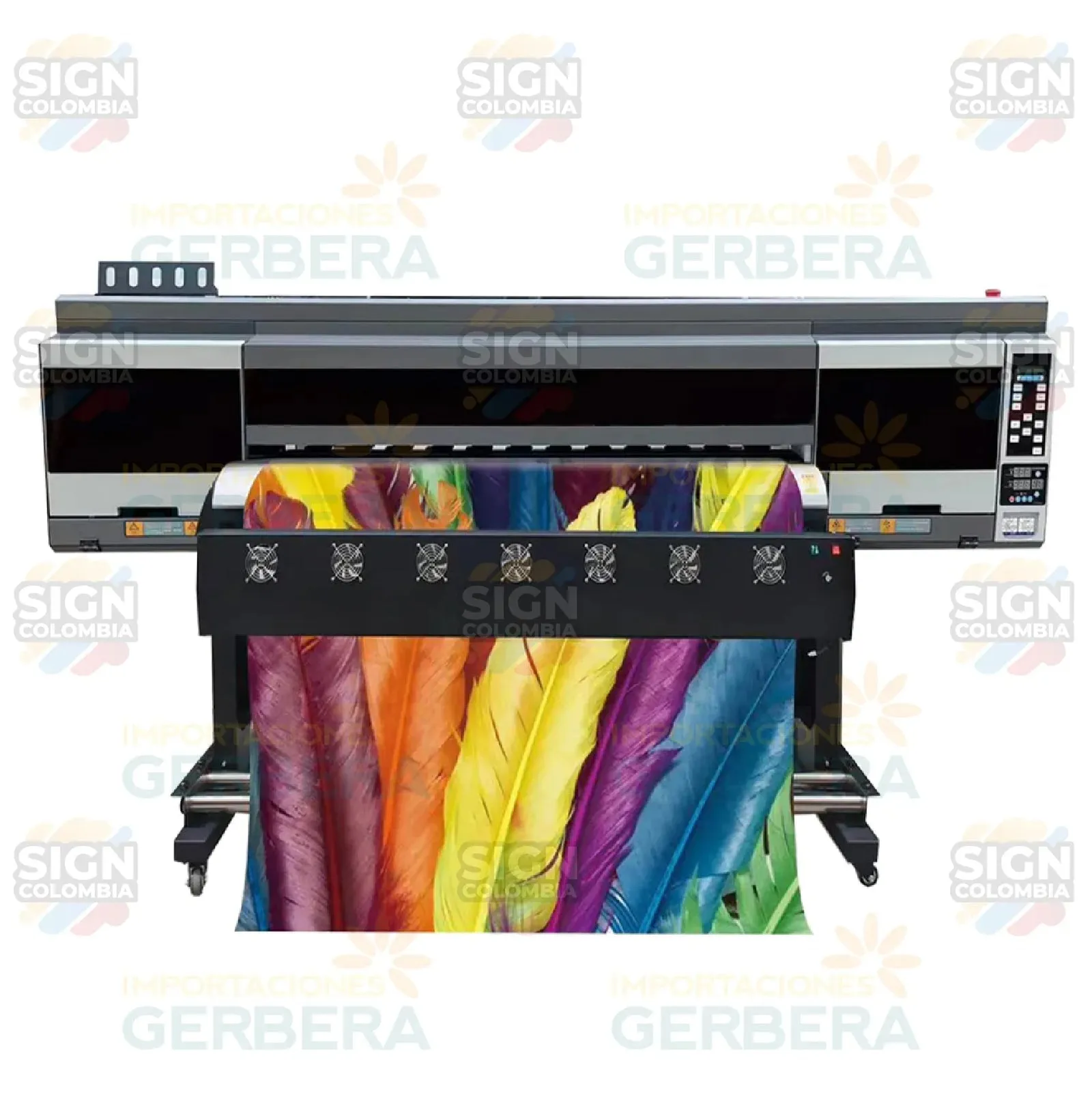 Impresora de 1,2" con 2 cabezales I3200A JC1300