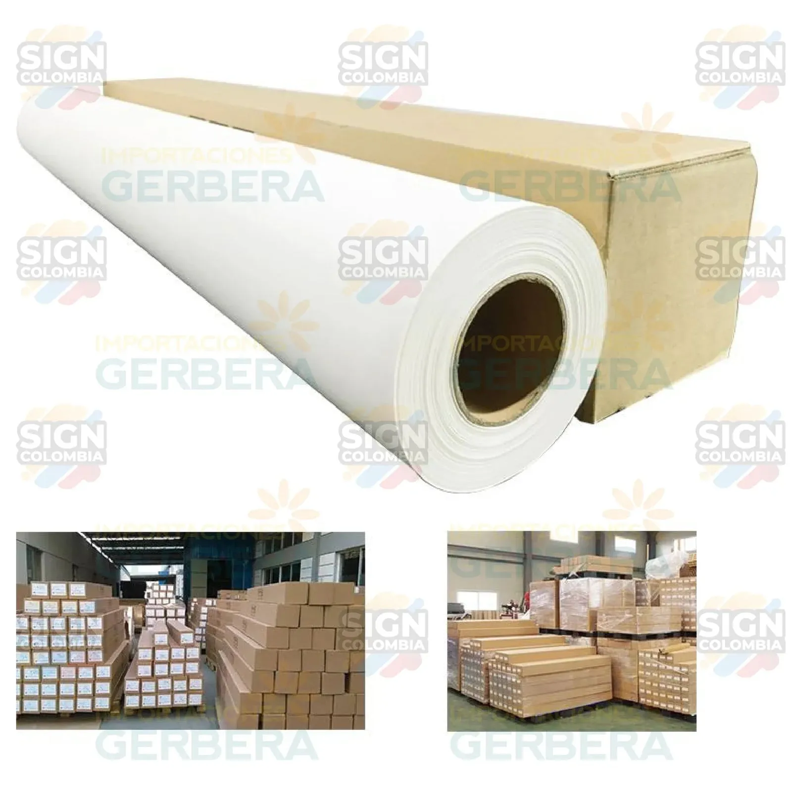 Papel Sublimación  1.12x100m