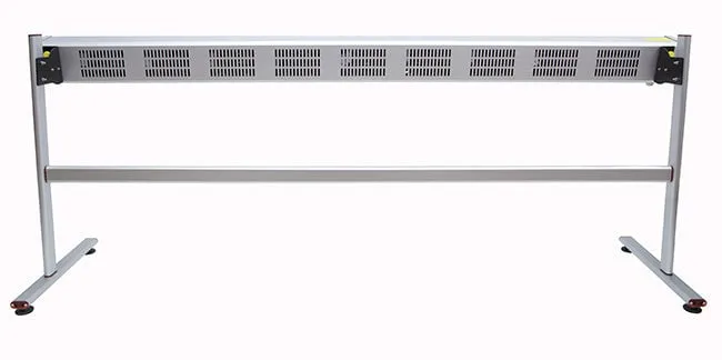 Secador de aire caliente controlable seccional