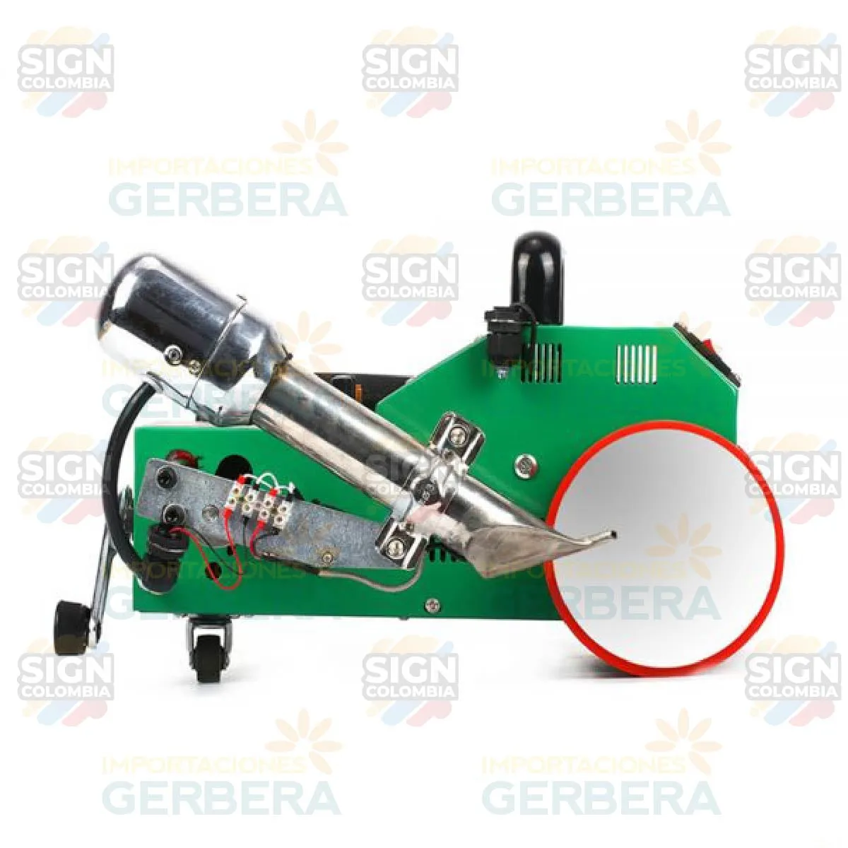 Soldadora automática de aire caliente para pancartas flexibles de 1800 W