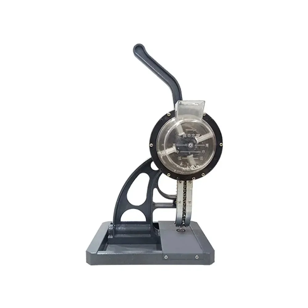 Máquina para prensar ojales semiautomática DK3+ para ojales de 10 mm