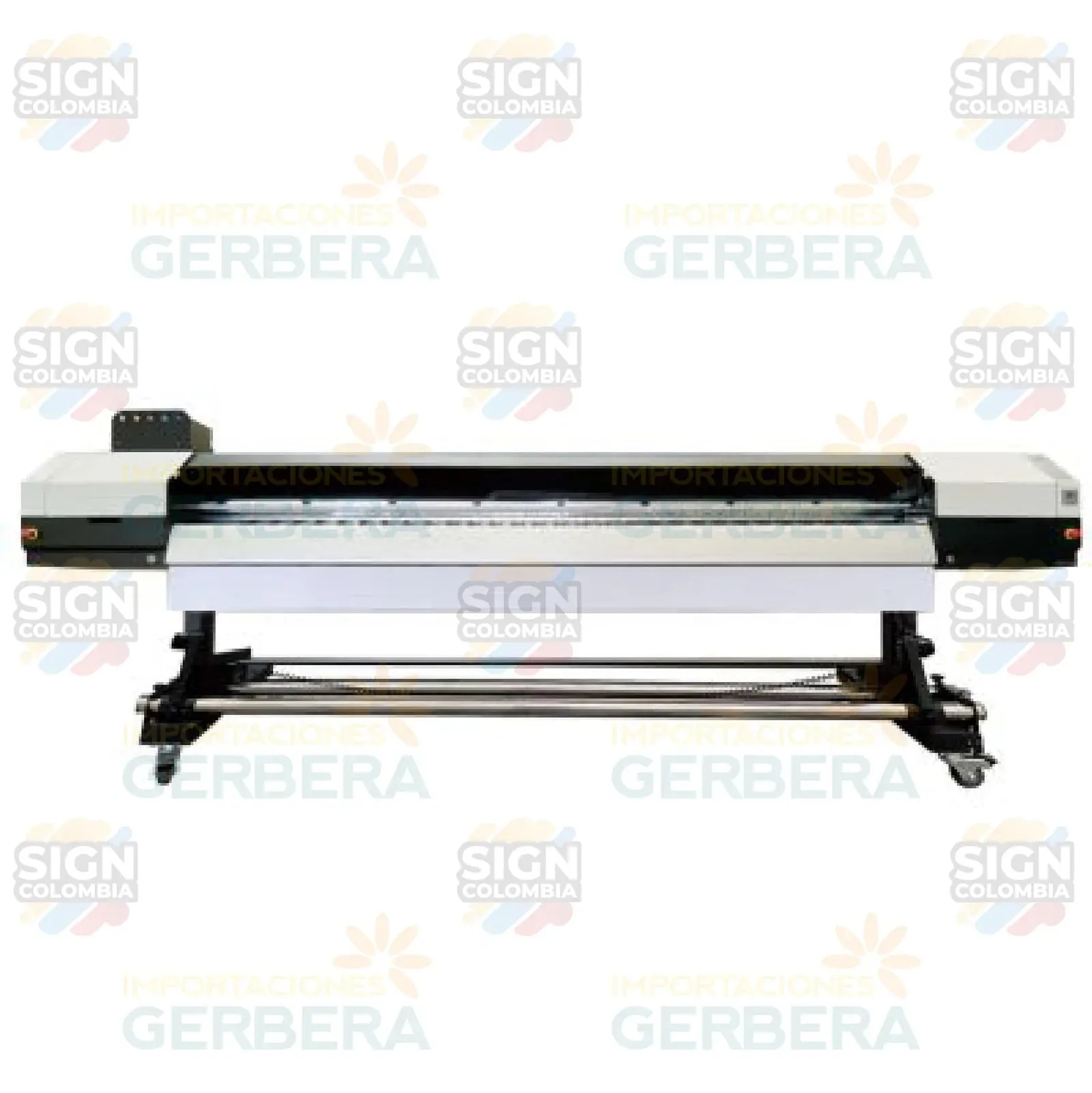 Impresora de inyección de tinta UV de rollo a rollo de 3.2 m con 2/4 cabezales Epson