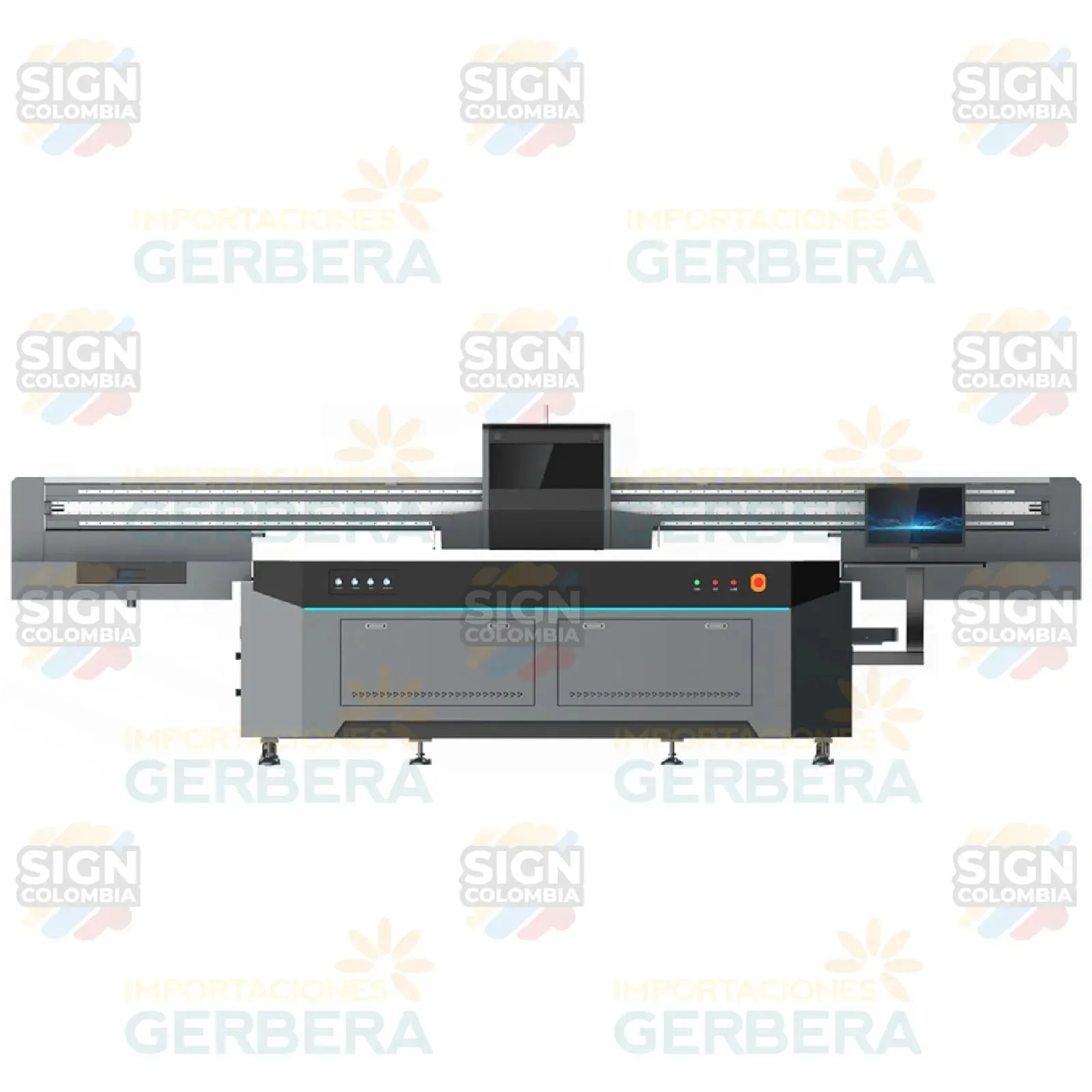Impresora digital UV de cama plana 3220