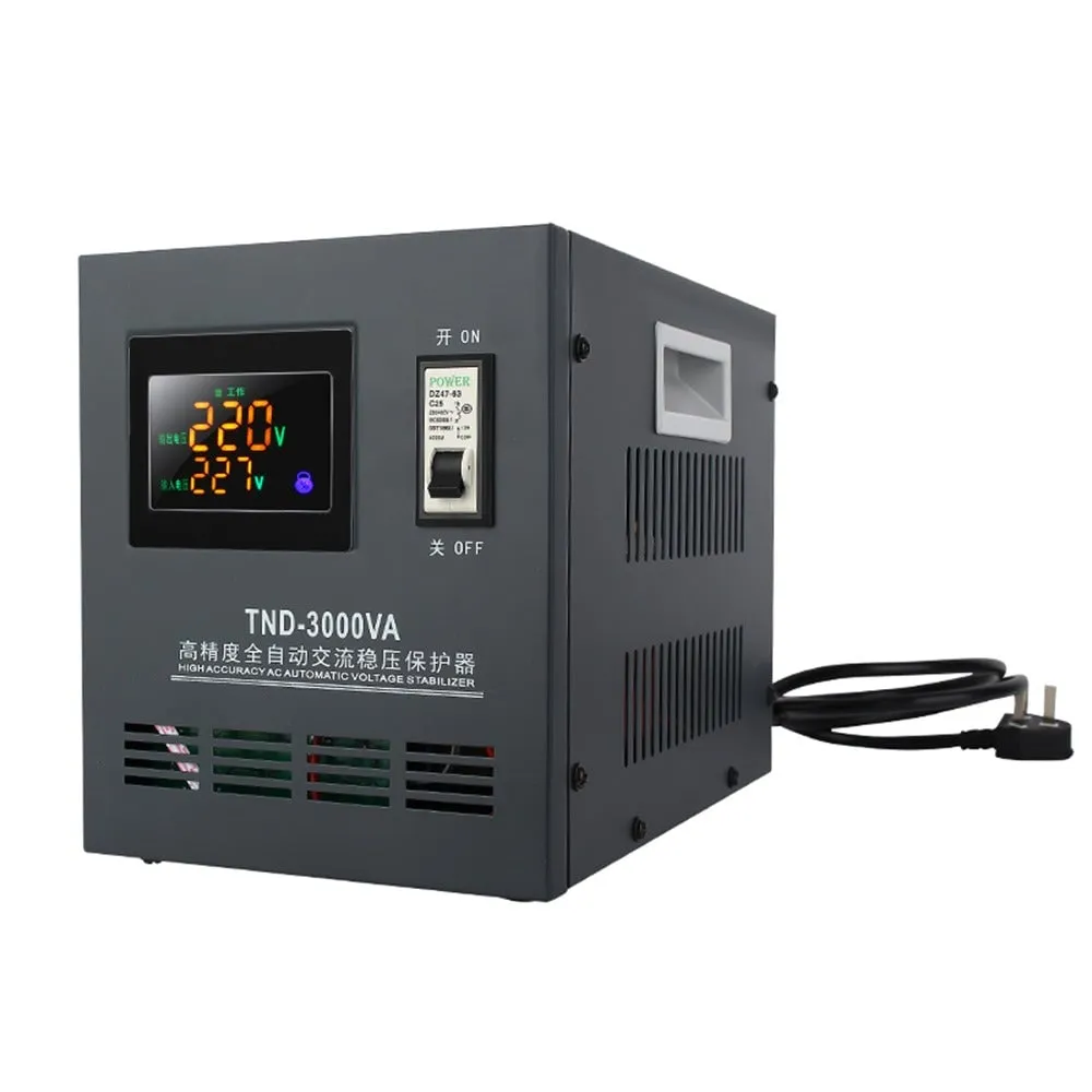Transformador / Regulador de voltaje automático de 3/5KW 220VAC