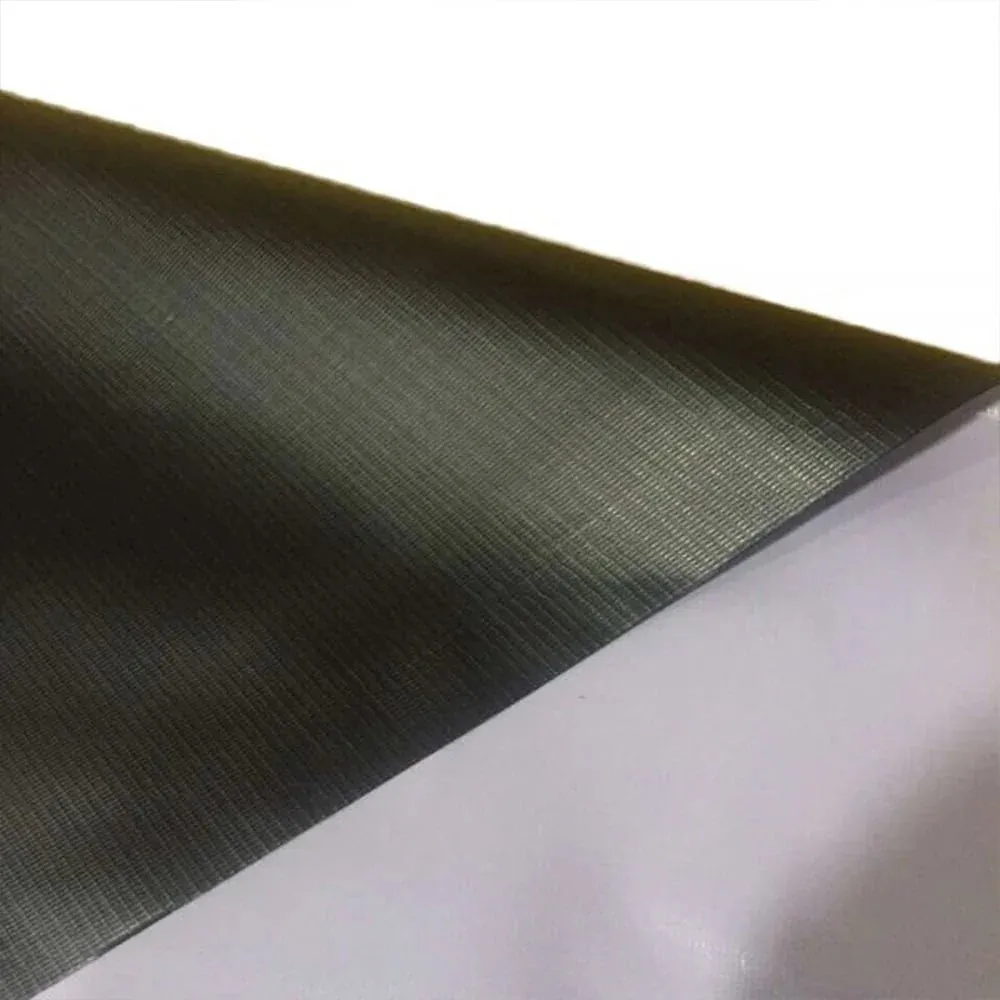 Lona Banner Mate Reverso Negro 13oz 380g