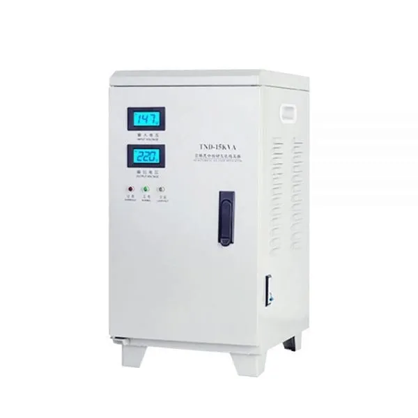 Transformador / Regulador de voltaje totalmente automático de 10/15kW, 220V