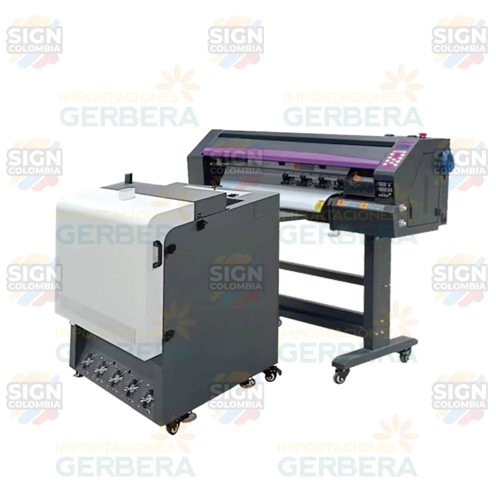 Impresora DTF 650B+ 650BH  con 2 Cabezales