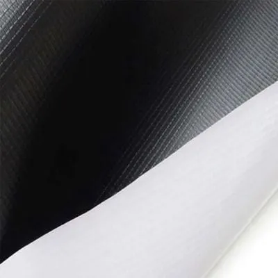 Lona Banner Mate Reverso Negro 15Oz 440g