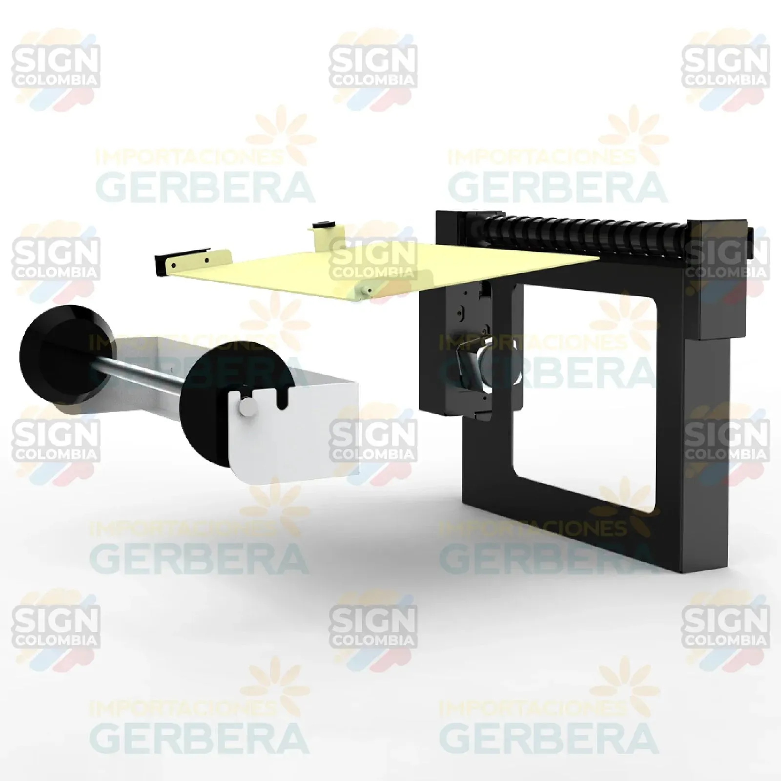Opción de rollo para impresora cama plana LED UV A3