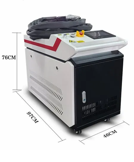 Máquina de Soldadura Láser Portátil 3 en 1 2000W