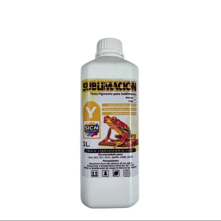 Tinta Super high Sublimación 1L