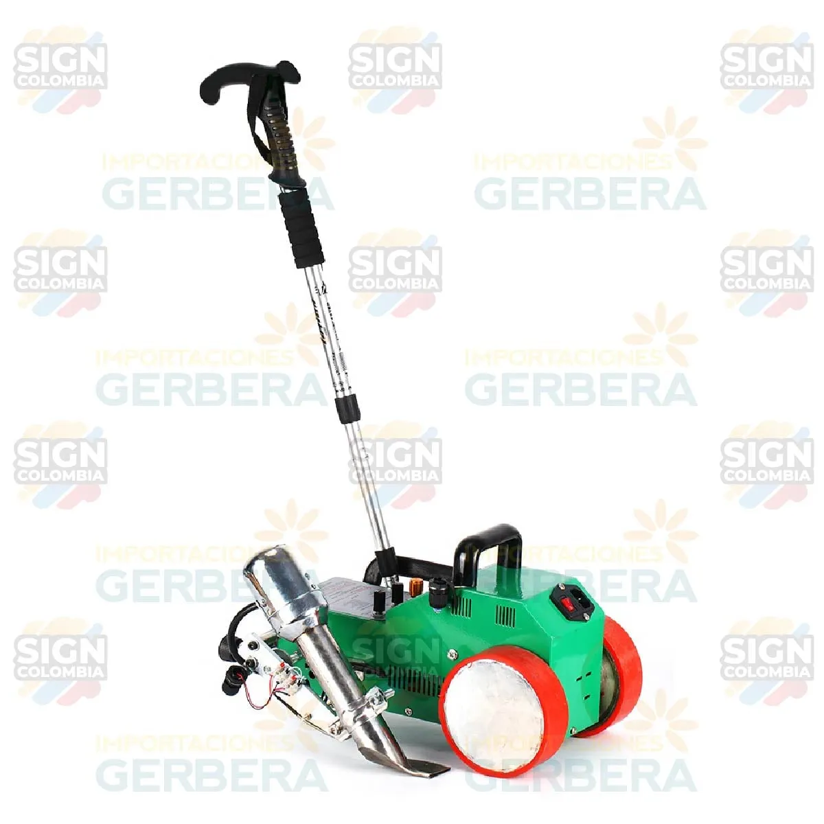 Soldadora automática de aire caliente para pancartas flexibles de 1800 W