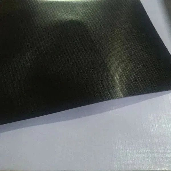 Lona Banner Mate Reverso Negro 13oz 380g