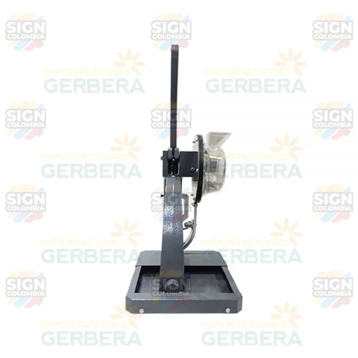 Máquina para prensar ojales semiautomática DK3+ para ojales de 10 mm