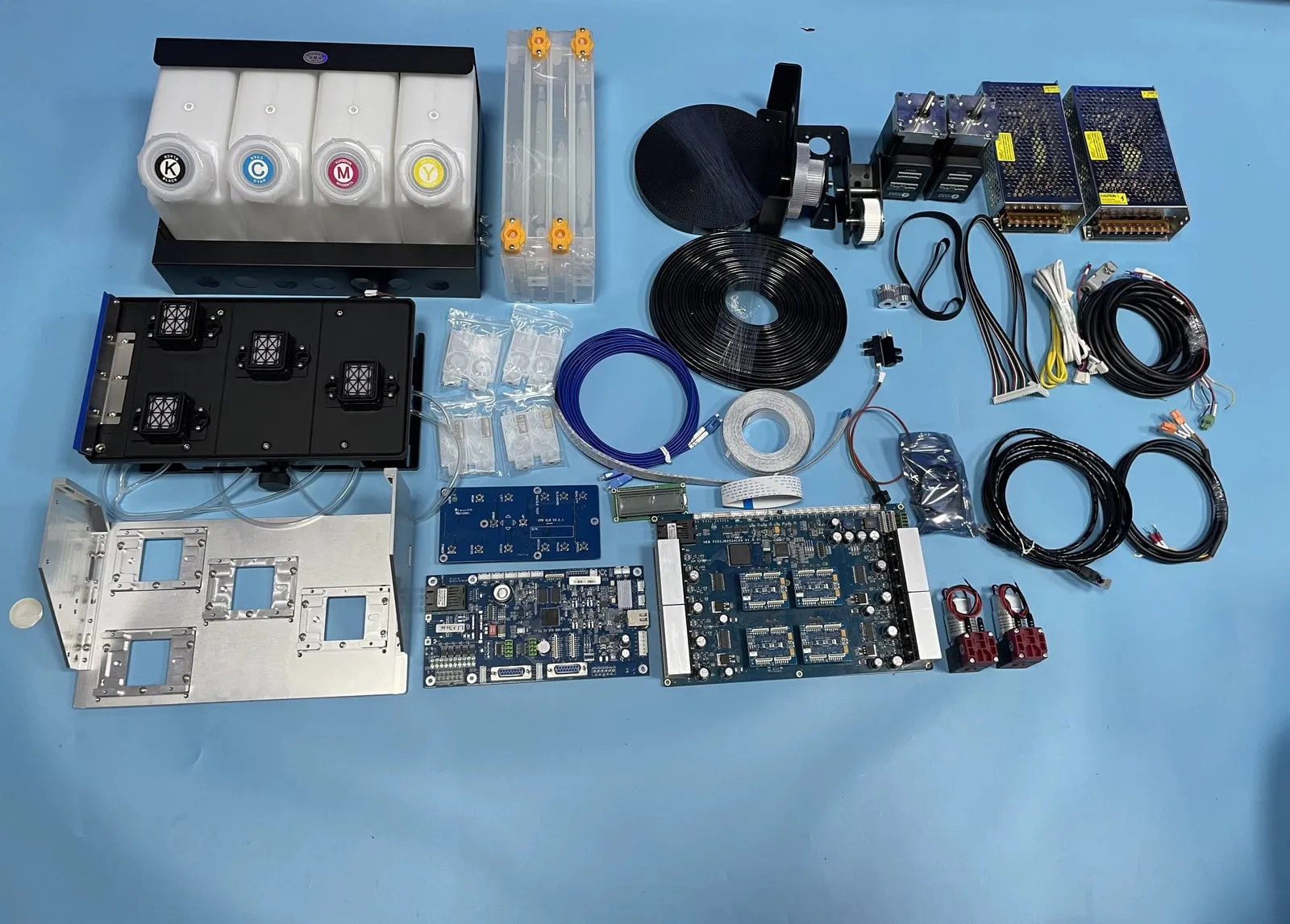 Kit de conversión 3 i3200 UV con 4 cabezal incluido