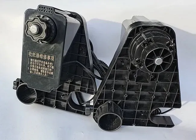 Take Up - Carrete de recogida de material automático con motores dobles sin tubos de acero