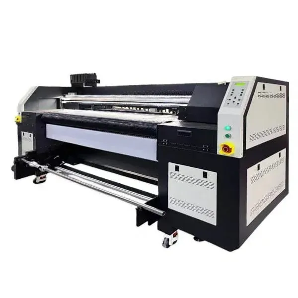 Impresora de tinta híbrida UV de 1,8 m con 3/4 cabezales i3200U