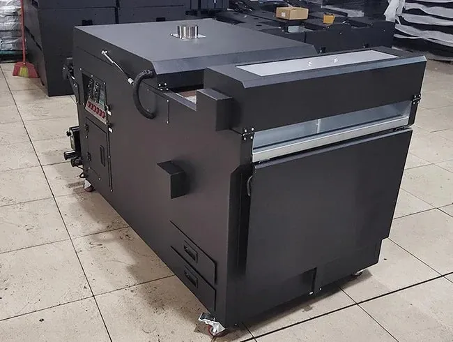 Máquina agitadora y secadora automática de polvo adhesivo DTF