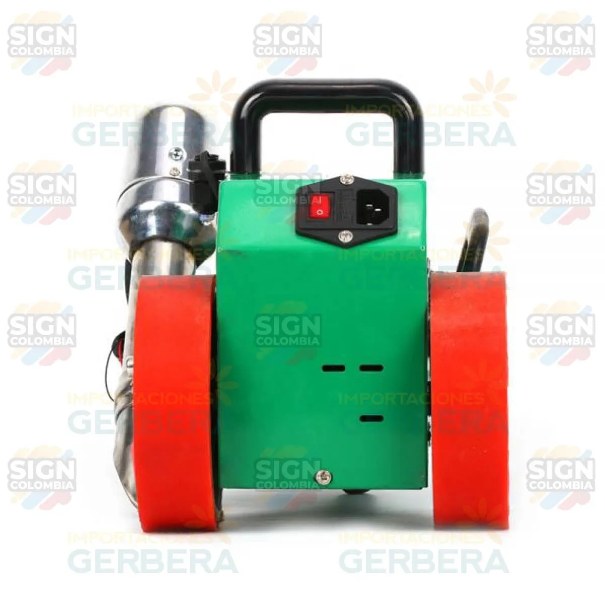 Soldadora automática de aire caliente para pancartas flexibles de 1800 W