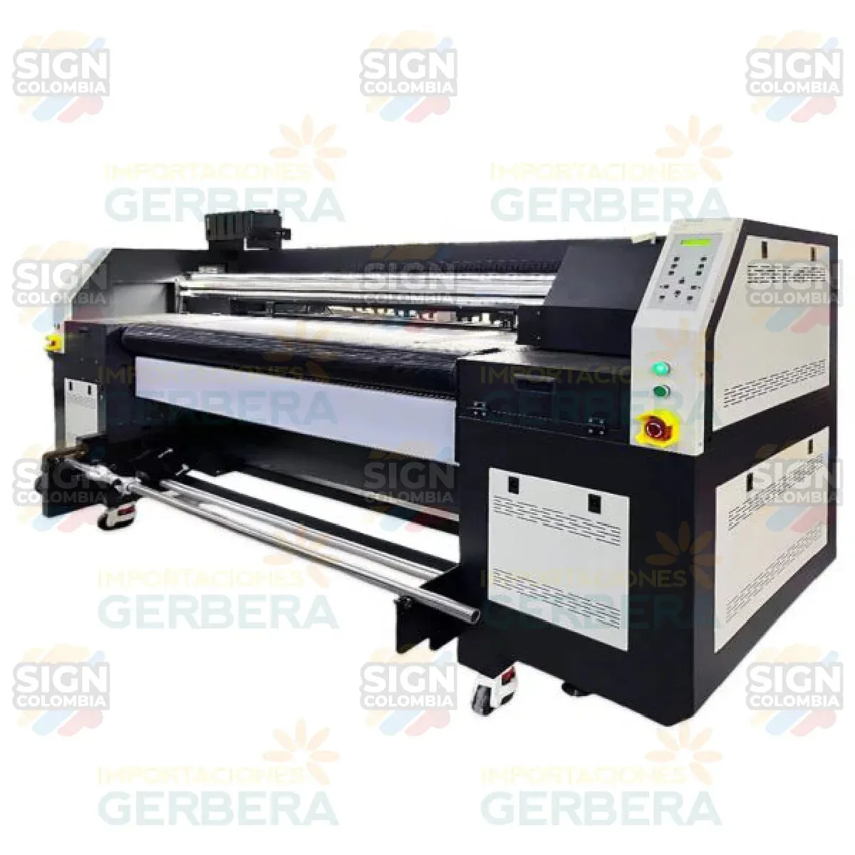 Impresora de tinta híbrida UV de 1,8 m con 3/4 cabezales i3200U