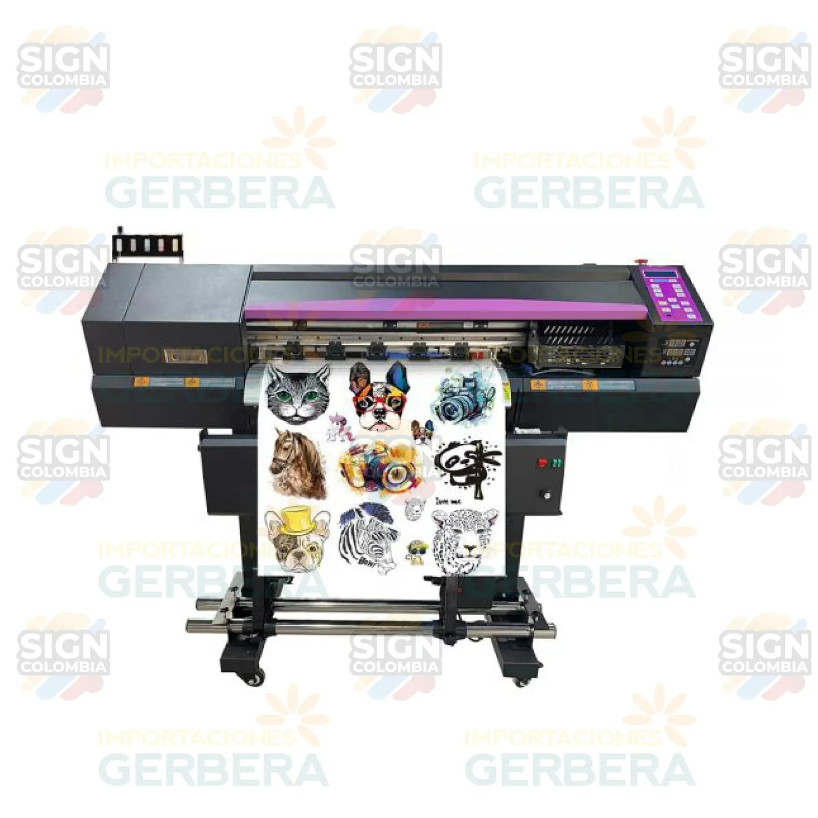 Impresora DTF 650B+ 650BH  con 2 Cabezales