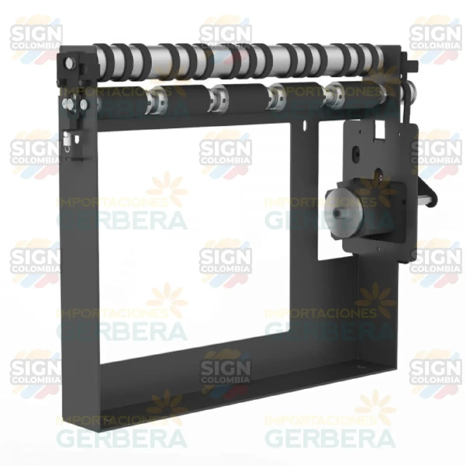 Opción de rollo para impresora cama plana LED UV A3