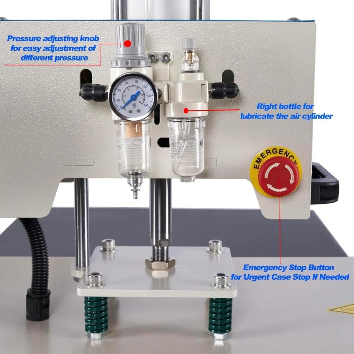 Termofijadora Doble Bandeja automatica 110v Con compresor Incluido