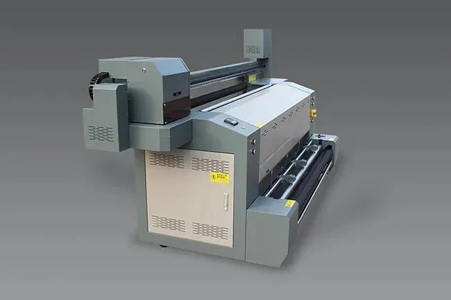 Impresora digital gran formato con impresión directa sobre tela de 1,6 m con 2 cabezales Epson 3200