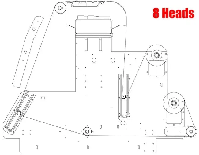 Plotter de Sublimación 8 Cabezales I3200A1