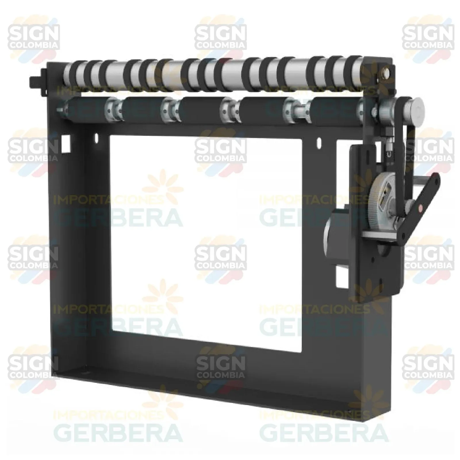 Opción de rollo para impresora cama plana LED UV A3