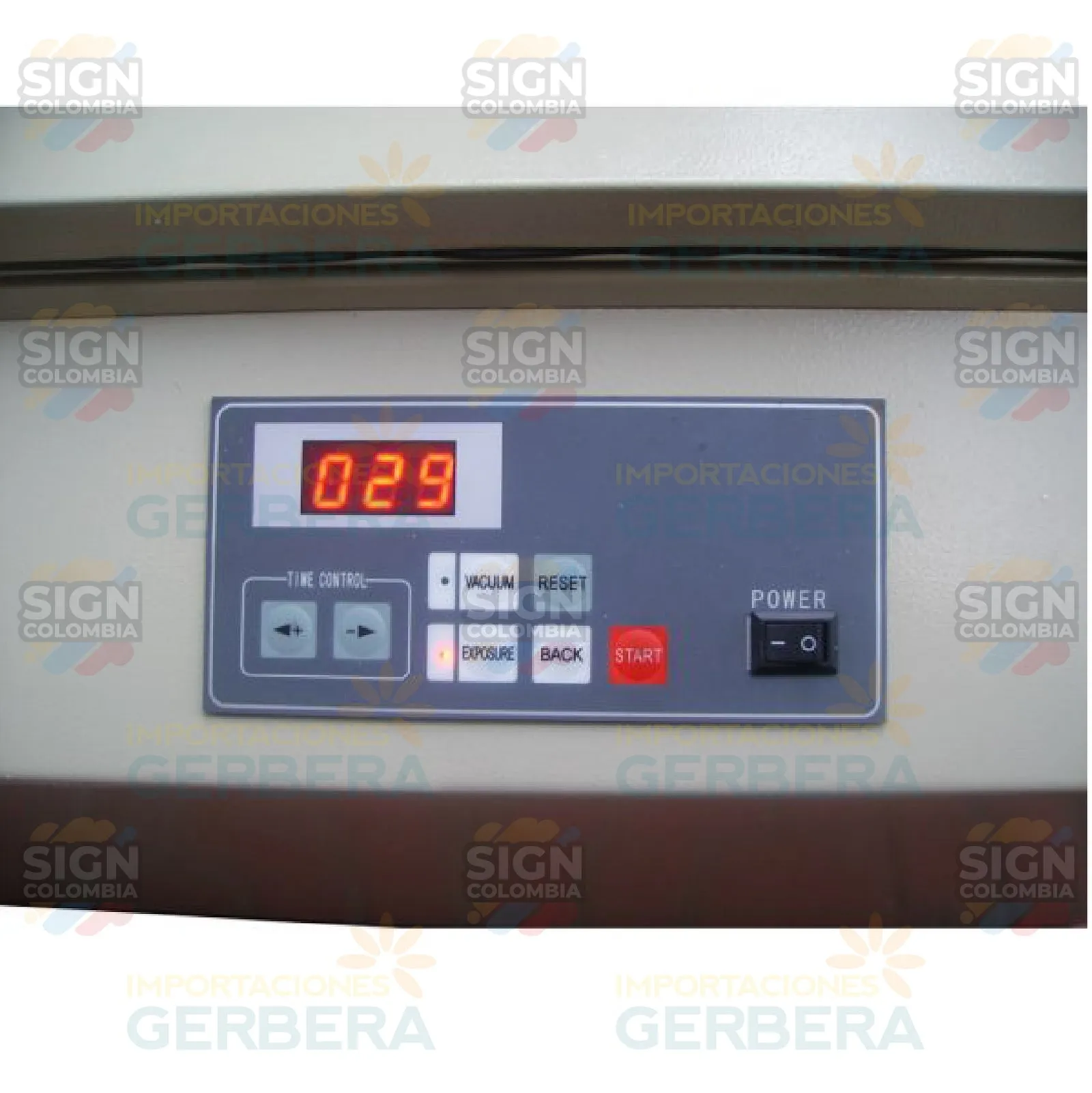 Unidad de exposición de 110V / 220V 450W UV de 22 "x 34"
