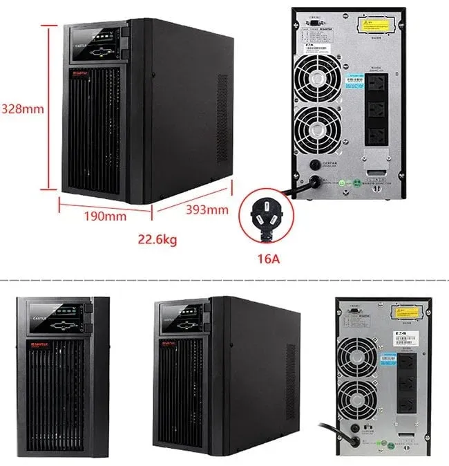 Fuente de alimentación UPS de 3 kVA/2400 W