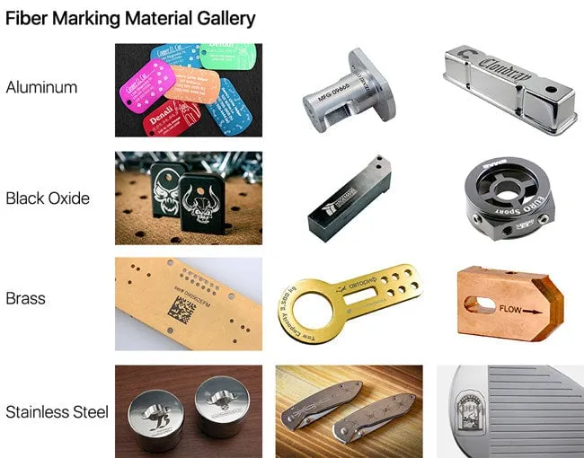 Marcadora de Fibra Laser para Metal