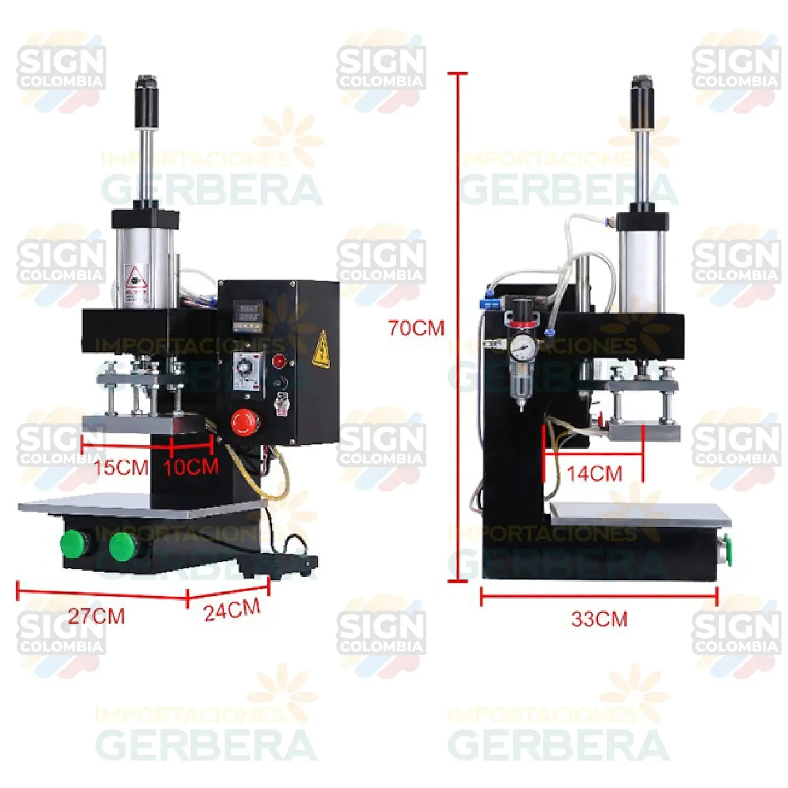Máquina Estampadora Automática Neumática