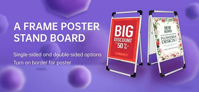 Soporte para carteles