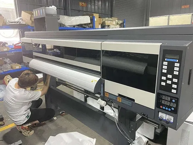 Impresora DTF de 1,2 m con 4 cabezales i3200A1