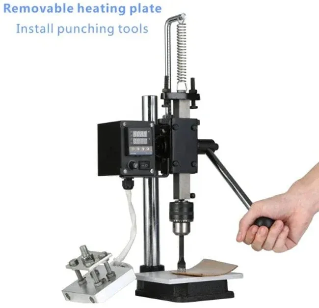 Máquina Estampadora En Caliente para Piel y Plástico