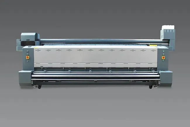 Impresora digital gran formato con impresión directa sobre tela de 1,6 m con 2 cabezales Epson 3200