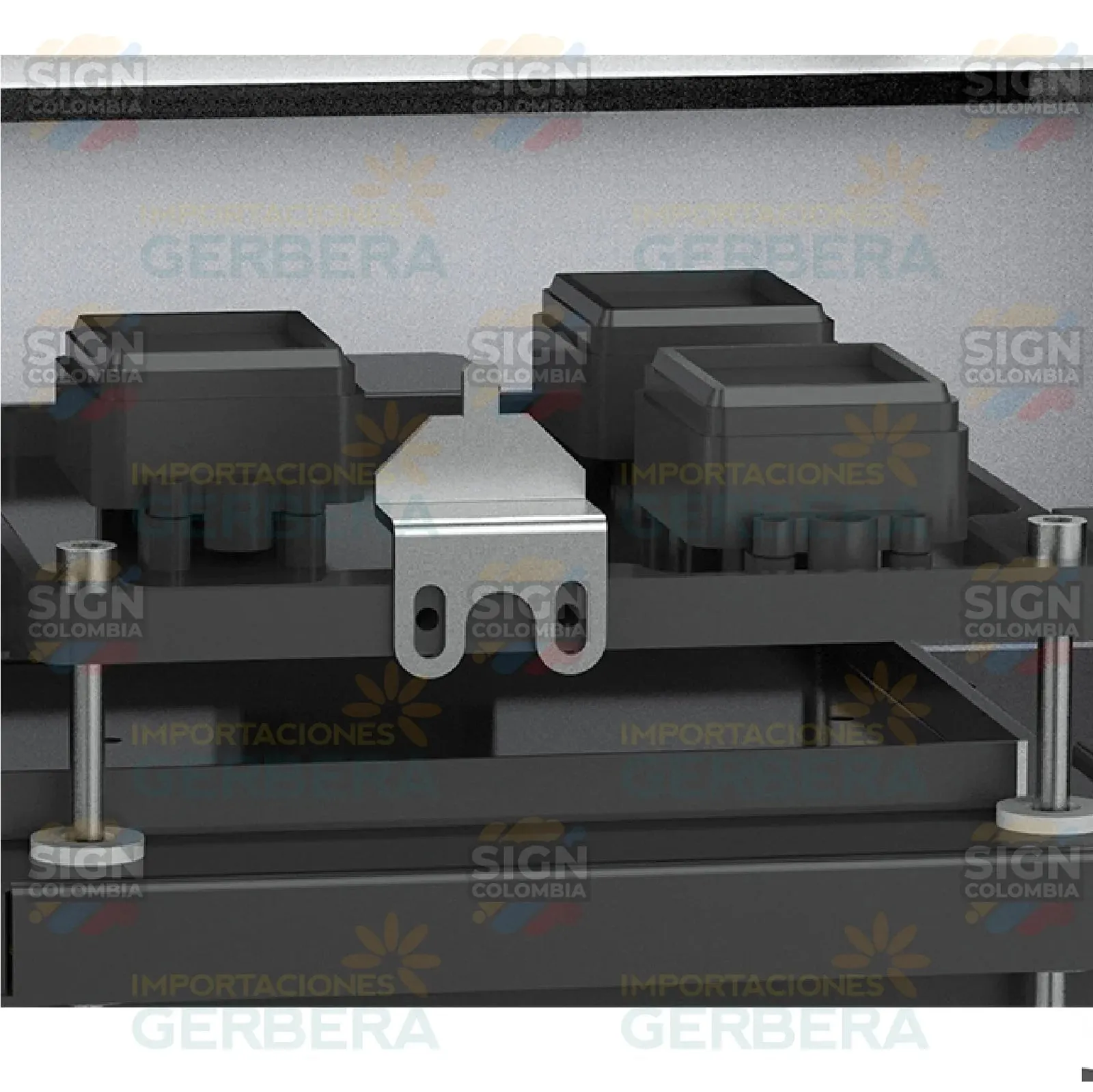 Impresora UV con 3 cabezales I1600-U1 de 60x90